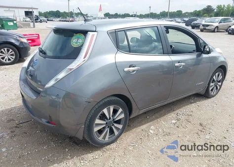 2016 Nissan Leaf Sv z USA, uszkodzony, nr VIN 1N4BZ0CP5GC308013